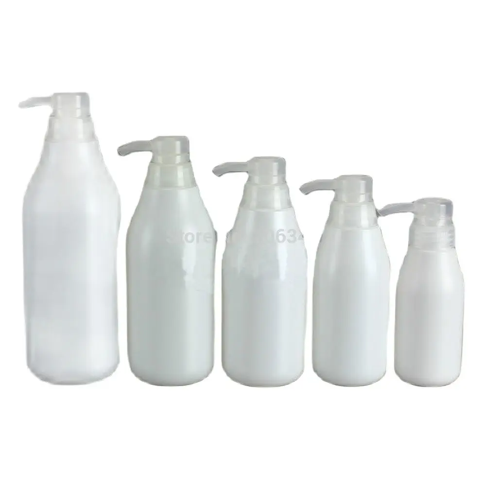 500 мл Белый лосьон/эмульсия/бутылка shamboo с длинным пресс-насосом | Красота и