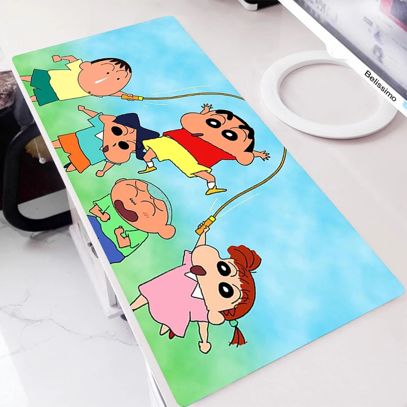 

Large Anime Mouse Pad Gaming Keyboard Mousepad Big Computer Mouse Mat Xxl 900x400 Pad Crayon Desk Mat Gamers Accessories Rugs