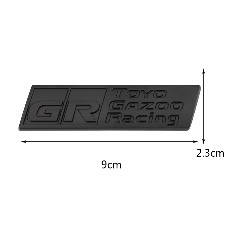 Автомобильная наклейка GR газо гонки значок Передняя капота решетка эмблема для
