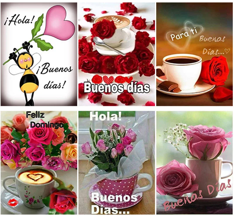 

DIY 5D Diamond Painting Full Round Square Resin Mosaic Diamonte Embroidery Cross Stitch Kits Wall Art Greeting Works In Spanish