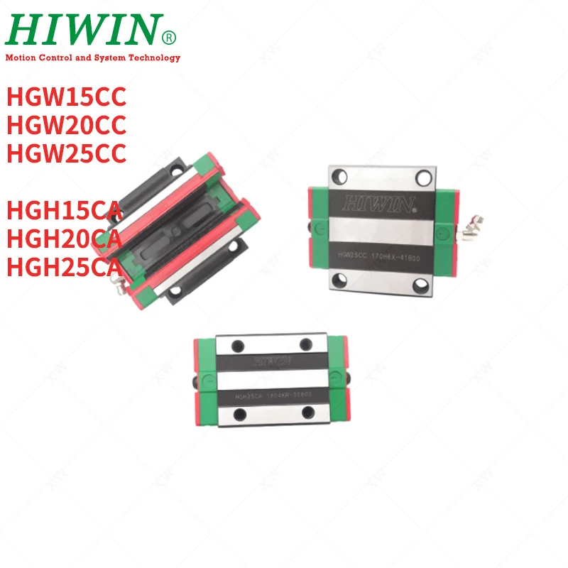 Бесплатная доставка оригинальный блок HIWIN EGH15CA EGH20CA HGW15CC HGW20CC каретки MGN9H MGN12H MGN15H