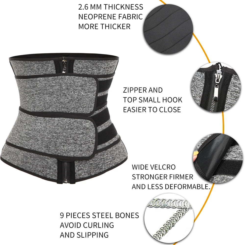 Тренажер для талии триммеры пояс уменьшения формы утягивающий формирователь