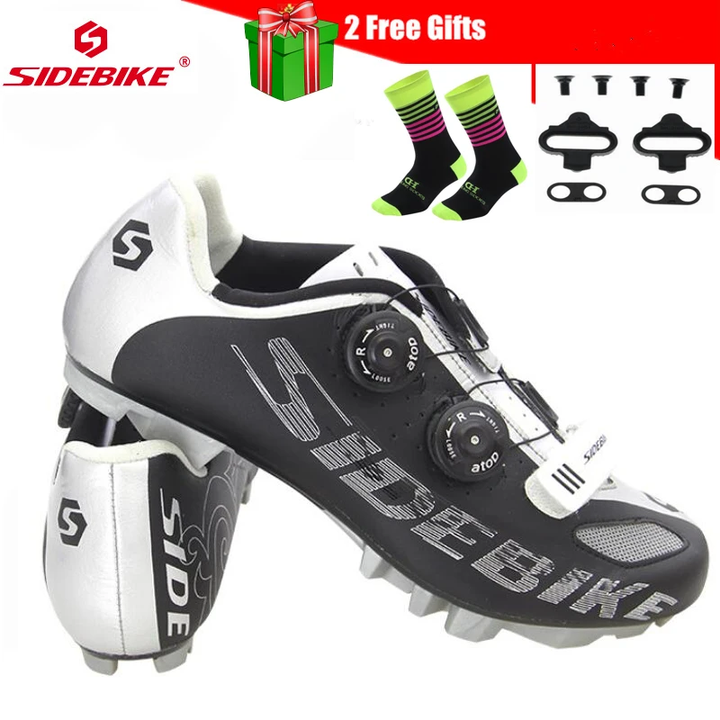 

SIDEBIKE Outdoor Sapatilha Ciclismo MTB Cycling Shoes Men Road Bicycle Shoes Professional Race Self-Locking Mountain Bike Sneake