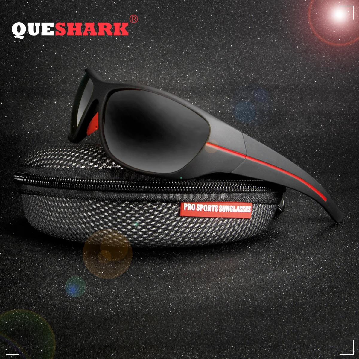 QUESHARK TR90 оправа HD поляризованные солнцезащитные очки Pro очки для рыбалки очки для мужчин и женщин для пеших прогулок бег Гольф Спорт на открытом воздухе