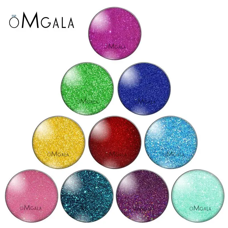 

Планер, разноцветные блестящие узоры, 10 шт., 12 мм/18 мм/20 мм/25 мм, круглое фото, кабошон, демонстрация, плоская задняя часть, фурнитура ZB0855