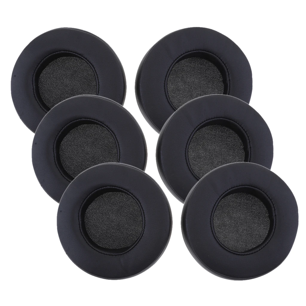 3 пары Протеиновой кожи мягкие поролоновые амбушюры для наушников подушки Razer