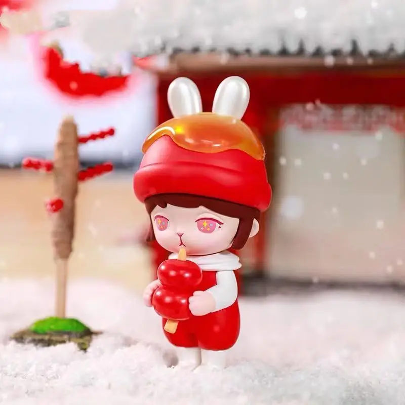 

Original Popmart BUNNY Winter Series Blind Box 13 Style Toys Doll Random One Cute Anime Figure Gift