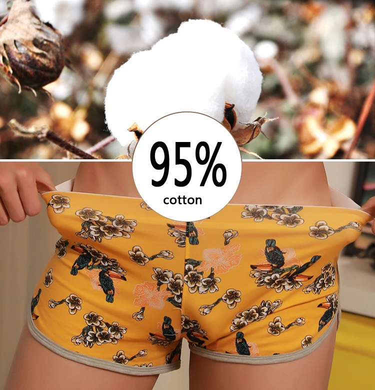 Мужские трусы с рисунком из мультфильма Aibc низкой талией мужские принтом