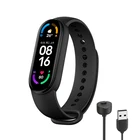 Смарт-браслет M6, совместимый с Bluetooth, фитнес-трекер, спортивные часы, монитор сердечного ритма, артериального давления, смарт-браслет для Android IOS