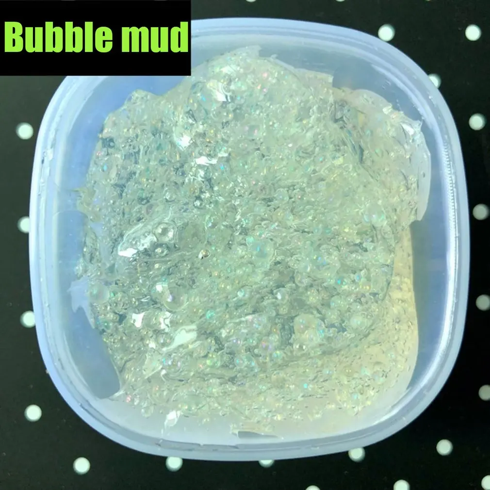 

Candy Fluffy Mud Stress Relief Kids Toy Sludge DIY No Borax Fun Ultra-light Non-stick Hand Puzzle Toy Random Delivery