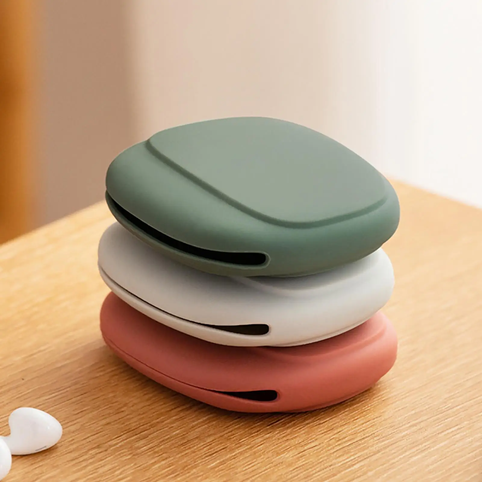 Универсальный портативный чехол для хранения наушников аксессуаров кабелей