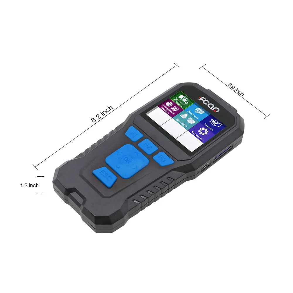 100% Оригинальный диагностический сканер FCAR для считывания ошибок дизельных