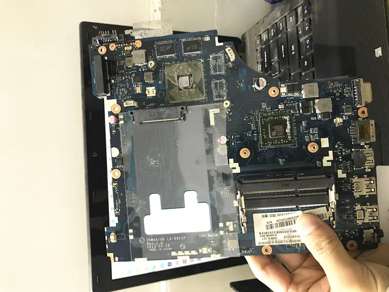 

LA-9911P For Lenovo G505 motherboard with A4 CPU onboard full works