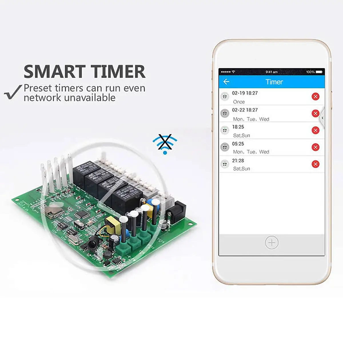 SONOFF 4CH Pro R2 2,4 Ghz 433MHz RF умный дом беспроводной WiFi переключатель приложение пульт дистанционного управления модуль Inching/самоблокирующийся/Блокировка