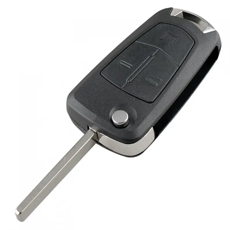 3 кнопки раскладной дистанционный чехол для автомобильного ключа Fob Vauxhall / Opel Corsa
