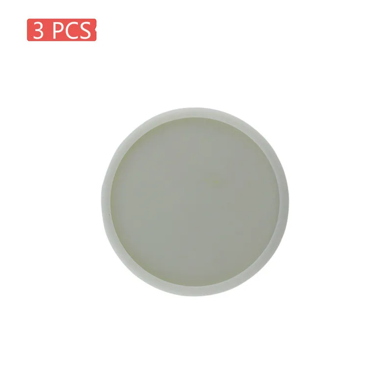 3 шт Non slip световой Coaster Теплоизоляция стол коврик Семья офиса Нескользящие Чай