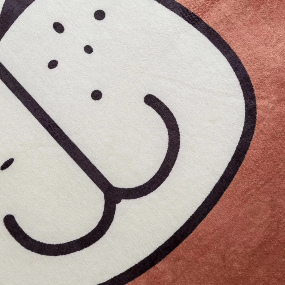 Мультяшный стиль рисунок альпака ковер нескользящий мягкий коврик для ванной