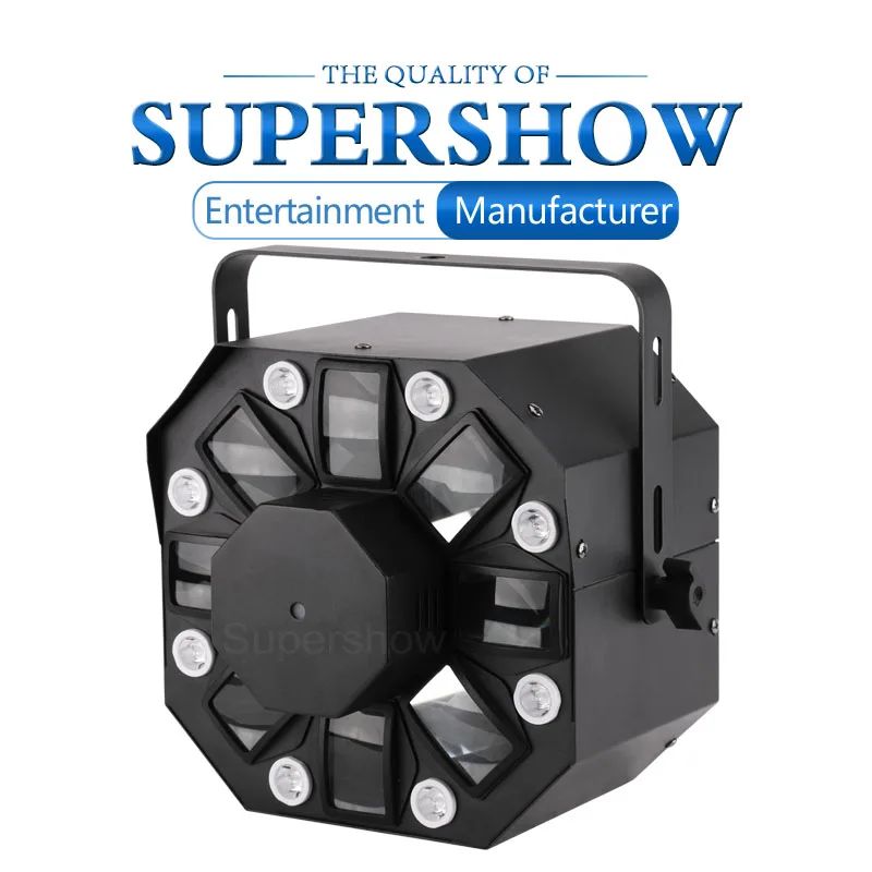 Восемь глаза в сочетании с эффектом лазерный светильник RGBWA светодиодный для