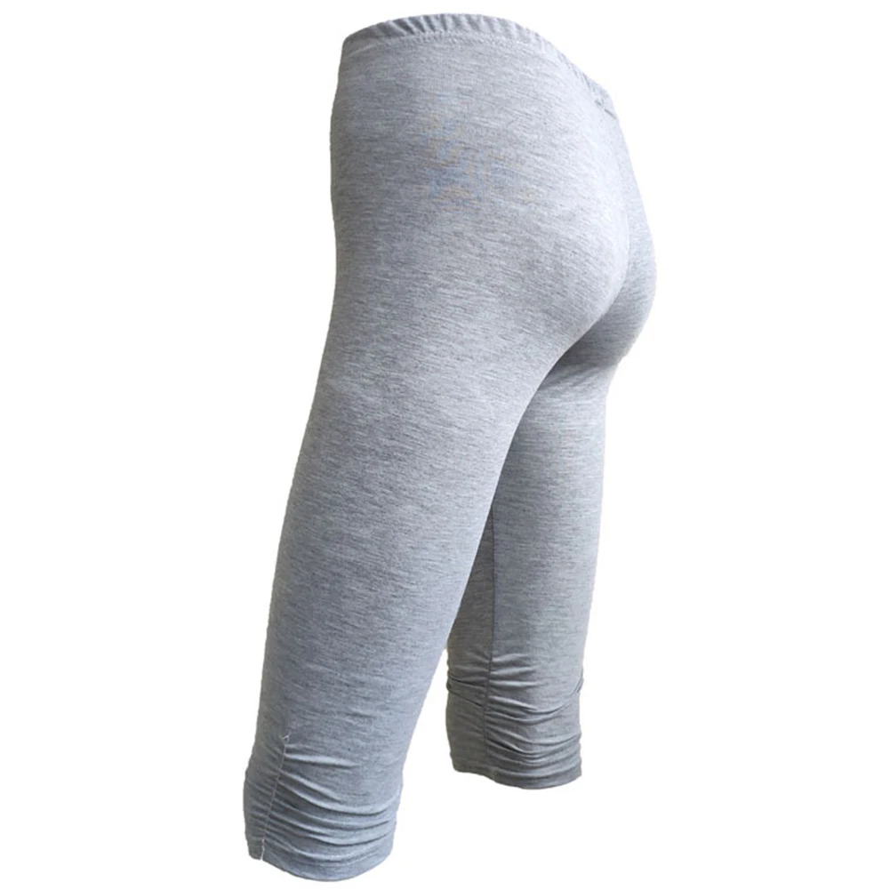 Летние мягкие однотонные женские леггинсы тонкие майки для бега облегающие