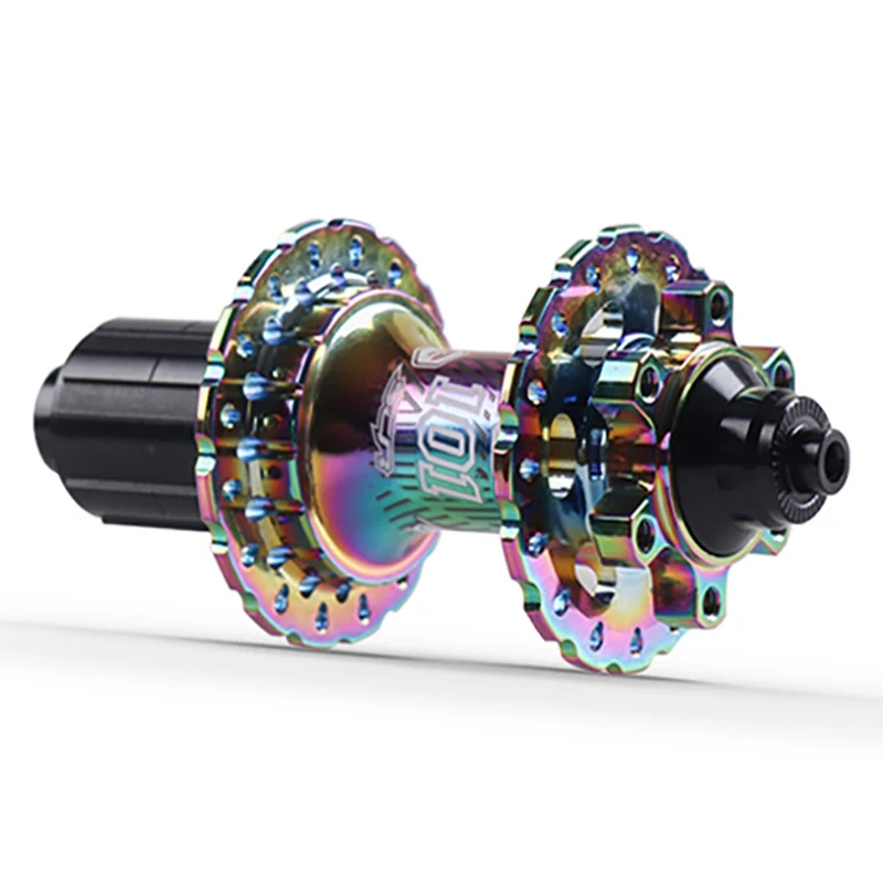 

ENLEE Mountain Bike Hub Front Rear Hub 32 Hole 8-11 Speed 72 Ring Bicycle Hub Thru Axle Bearings Hubs