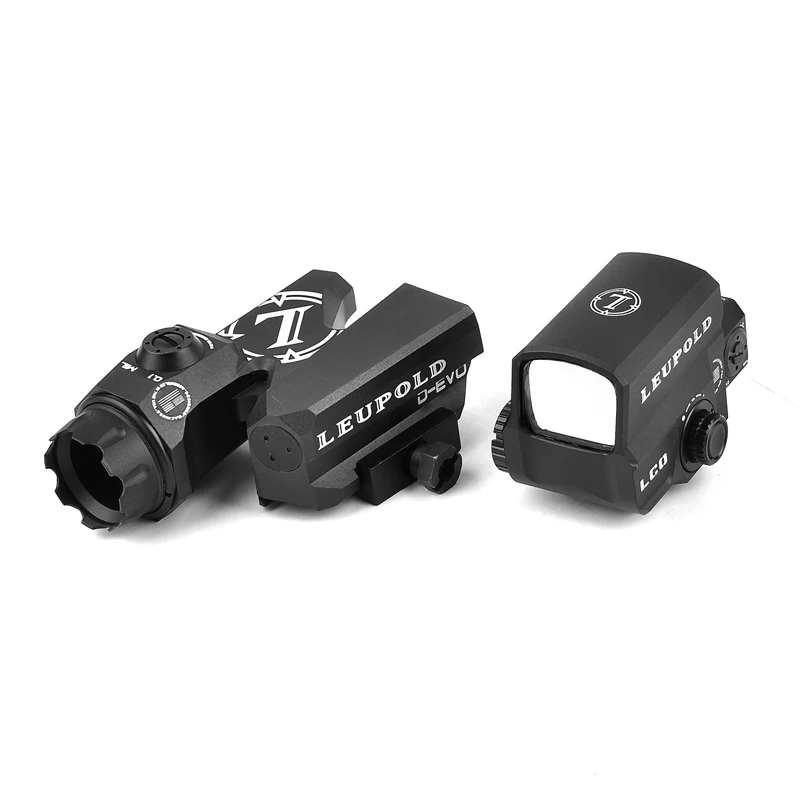 D EVO с двойным усилением зрения оптическая винтовка прицел Лупа LCO красная точка