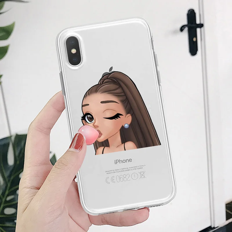 Чехол для IPhone 12 11 Pro XS Max X XR 6 7 8 Plus SE2020 модный прозрачный мягкий чехол из ТПУ |