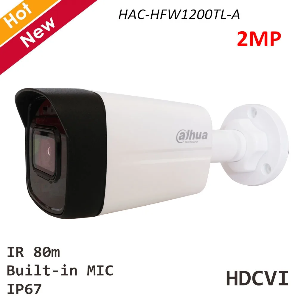 Сетевой видеорегистратор Dahua безопасности Камера HAC HFW1200TL A 2MP HDCVI камеры пули ИК