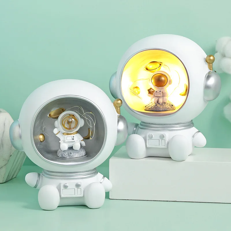

Astronaut Creative Night Light Resin Accessories Light Creative Home Decor Light For Children Baby Kids Gift Room Decoration
