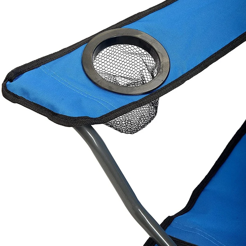 

Folding Camping Chair Lightweight Portable Foldable Camping Chair for Fishing Beach with Cup Holder