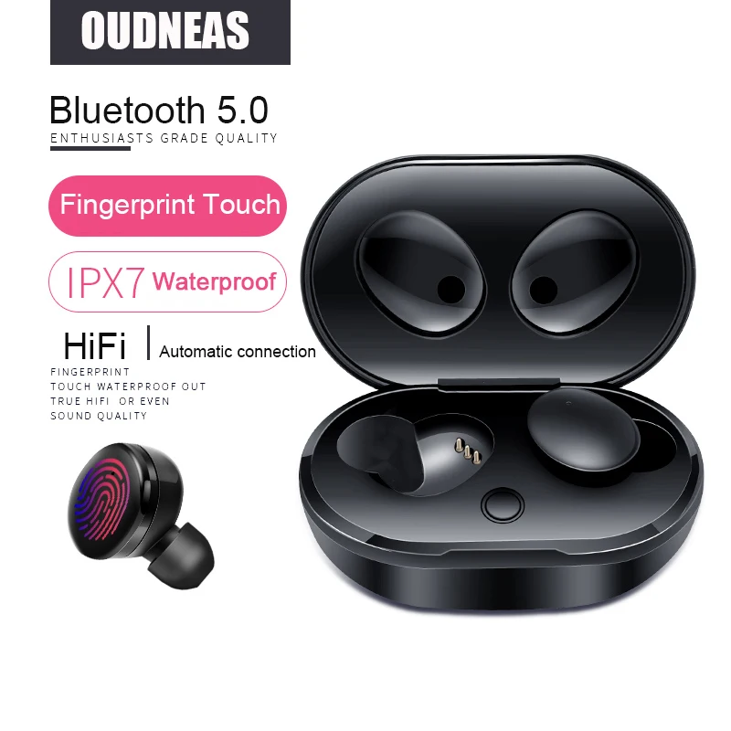 Bluetooth наушники IPX7 водонепроницаемые 72 часа непрерывный привод AAC8.0 CVC8.0