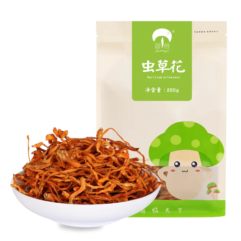 

Chinese caterpillar fungus flowers dry 250g featured sulphur-free spores head north cordyceps militaris authentic soup materials