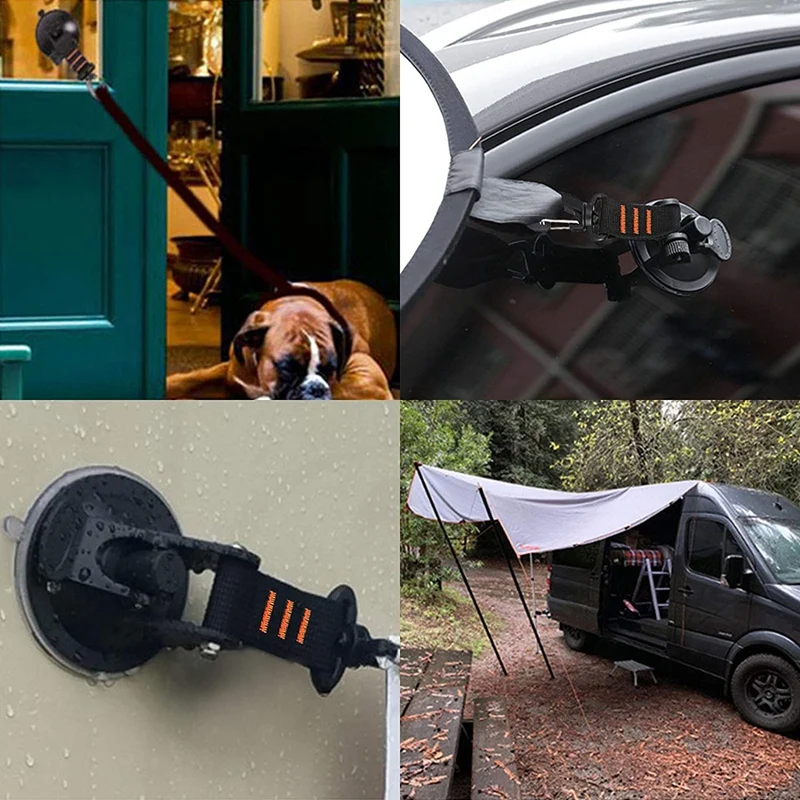 Розничная продажа 4 шт. крепления на присоске для тяжелых условий эксплуатации с