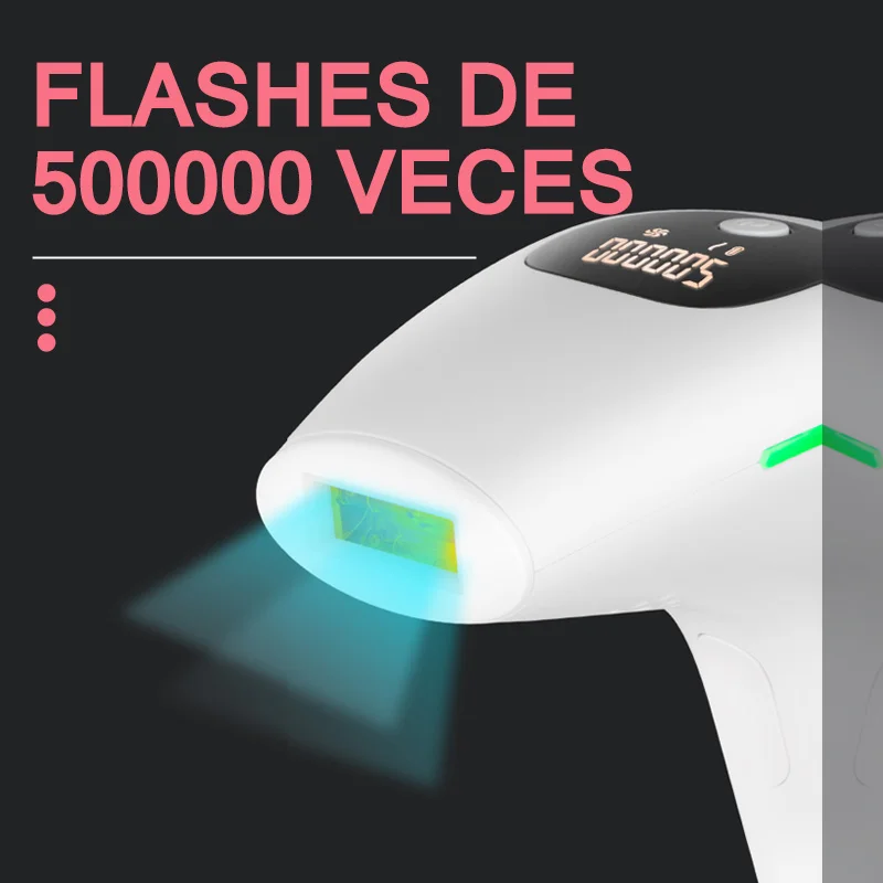 

Laser Hair Removal Machine Epilator 500000 Flashes Professional Permanent Removal Electric Photo Painless Bikini Trimmer