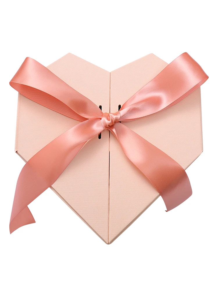 

ins wind lipstick heart-shaped gift box empty box net red love gift box birthday creative gift wrapping girls cute packaging