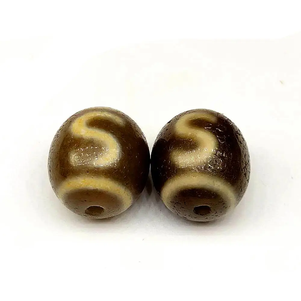 Тибетский Агат Dzi Bead 17*19 мм светло коричневые овальные бусины солнце и луна звезды