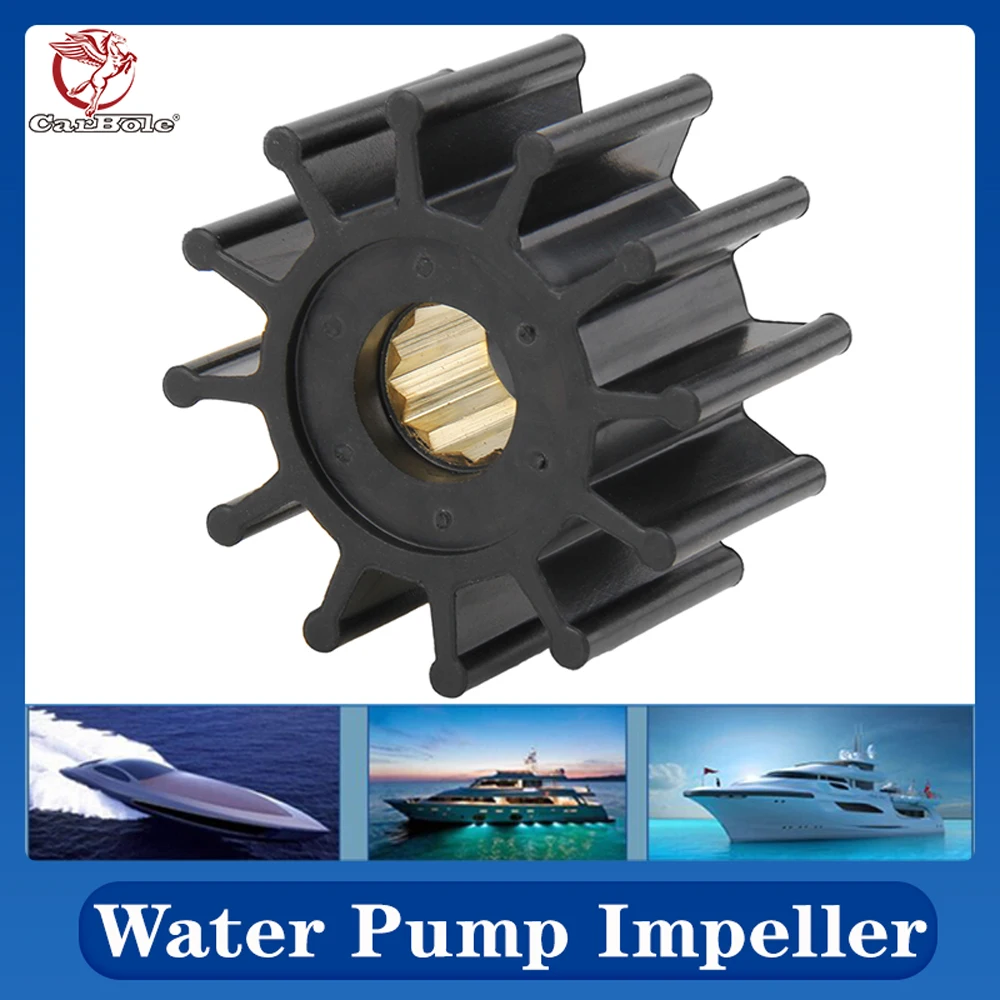 Крыльчатка водяного насоса черного цвета для Jabsco Volvo Penta Johnson 09-1027B 1210-0001 18-3081 Sierra