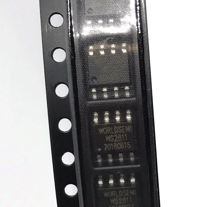 Оригинальный светодиодный чип WS2811S 2811 WS2811 2811S SOP-8 драйвера интегральная схема IC 25