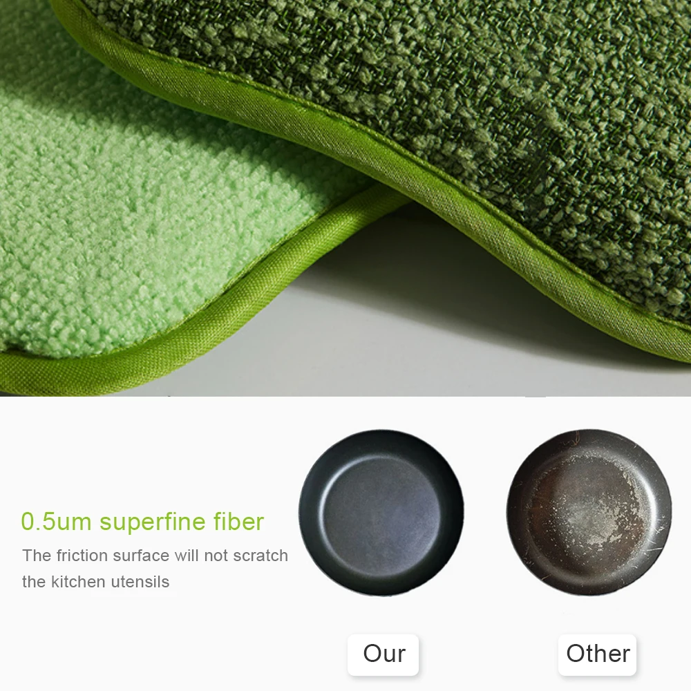 1/5 шт бытовой магически Чистящая кухонные губки чистящие салфетки ПОЛОМОЕЧНЫЕ