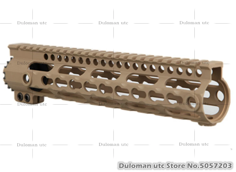 Duloman utc MI KeyMod бесплатно поплавок Handguard Тактический 10 дюймов легкий металлический рельс системы для страйкбола AEG/GBB винтовки