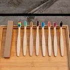 510 шт., детские бамбуковые зубные щётки