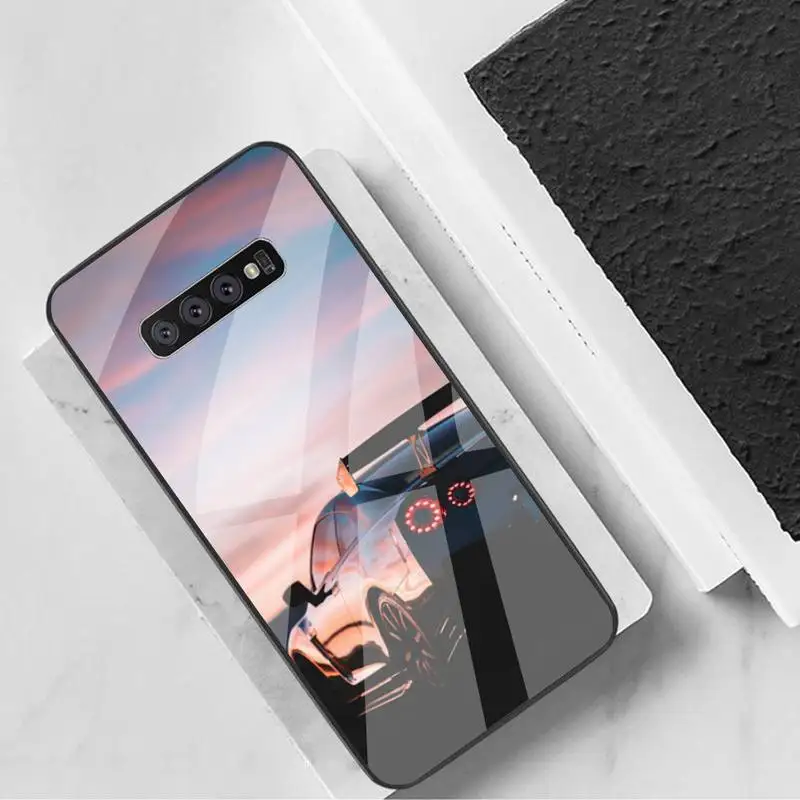 

ZFGHSHYQ Sports Cars Male Men Phone Case Tempered Glass For Samsung S6 7 8 9 10 20 Plus Ultra Note8 9 10 10pro