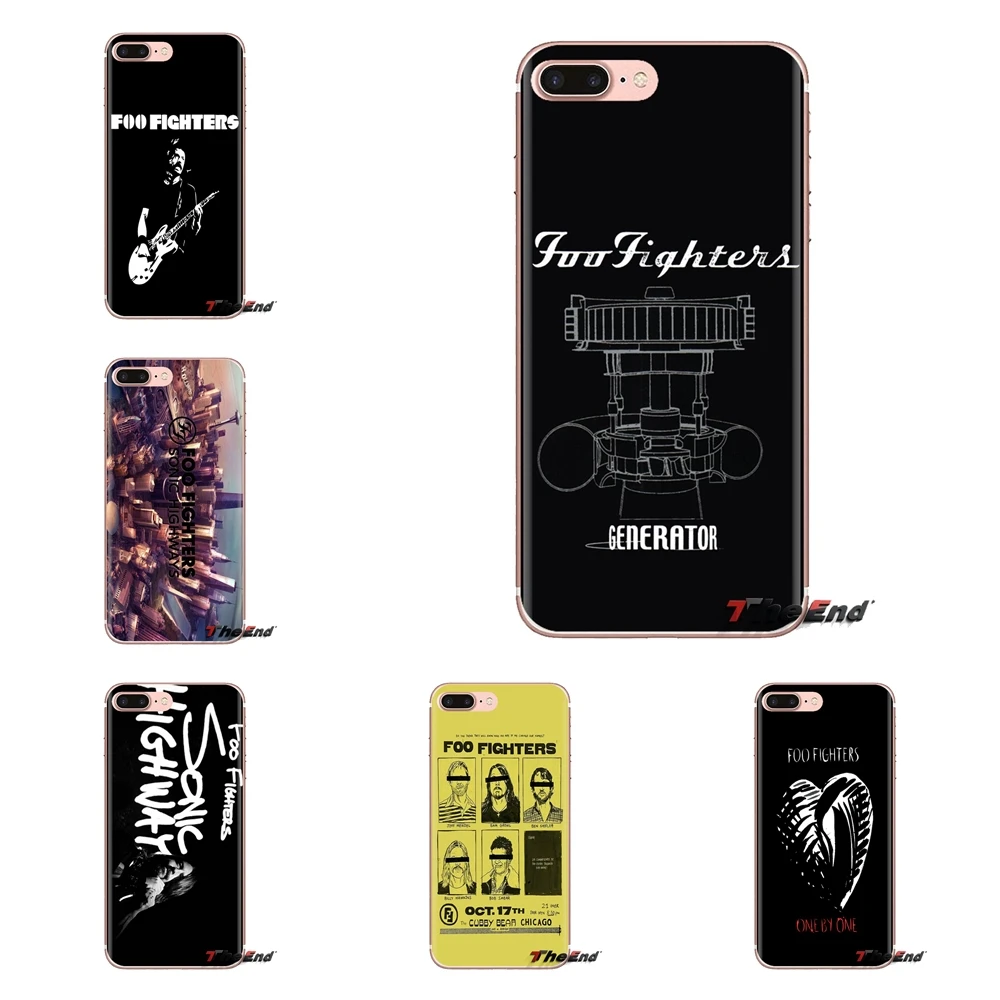 For Samsung Galaxy S2 S3 S4 S5 MINI S6 S7 edge S8 S9 Plus Note 2 3 4 5 8 Coque Fundas Foo Fighters Sonic Highways Music TPU Case |