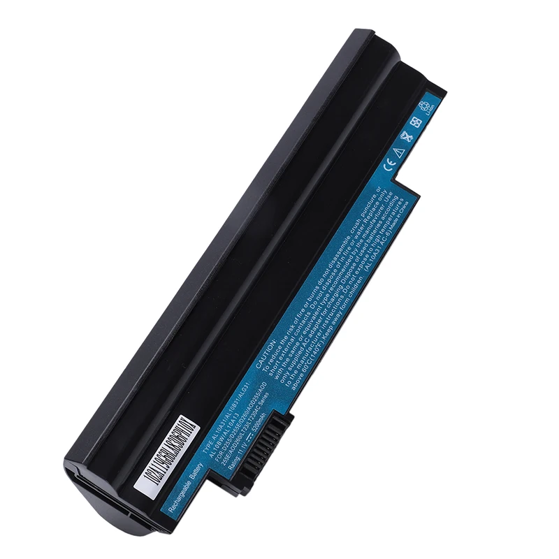 Литий-ионный аккумулятор для ноутбука ACER Aspire One AOD255 AOD255E D255E AOD260 D260E AL10B31 |