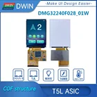DWIN 2,8 дюймов COF структура 320*240 Разрешение IPS-TFT-LCD Smart LCMs UART порт резистивная сенсорная панель DMG32240F028_01W