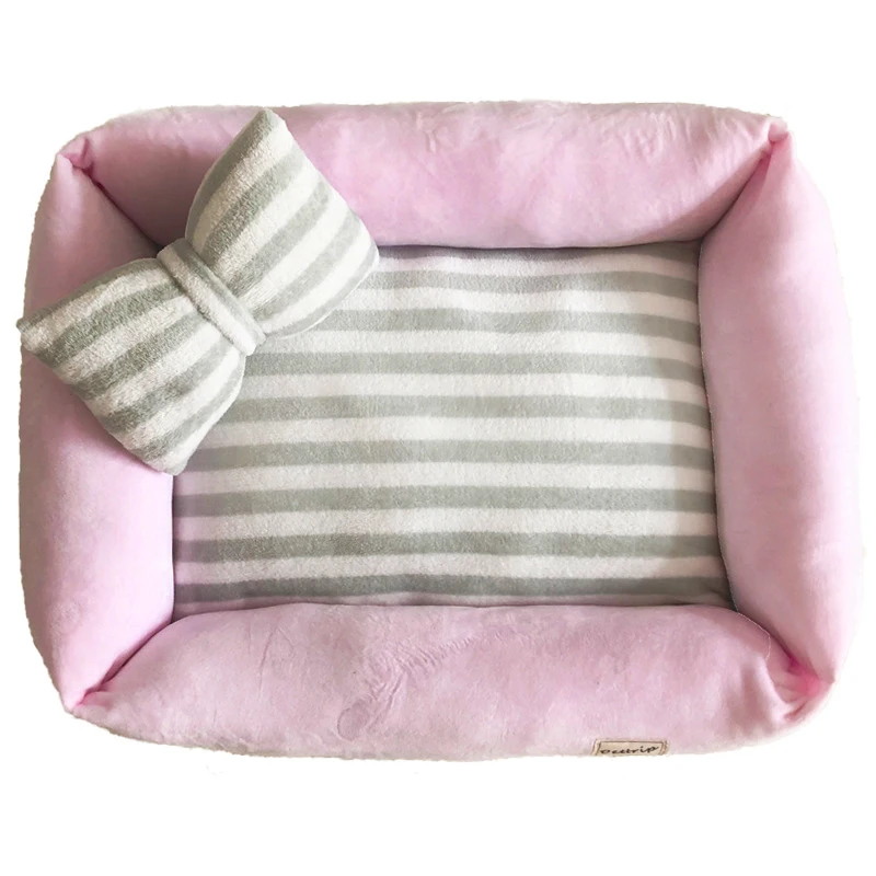 

3 Colors Warm Cozy Dog House Soft Fleece Nest Dog Baskets Mat Autumn Winter Waterproof Kennel Large Pet Cat Dog Bed Pet Supplies
