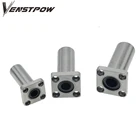 2 шт.лот LMK16LUU LMK10LUU LMK10UU LMK8UU LMK12UU LMK16UU LMK20UU LMK12LUU 16 мм фланцевый линейный подшипник для линейного стержня 3D-принтера