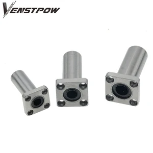 2 шт.лот LMK16LUU LMK10LUU LMK10UU LMK8UU LMK12UU LMK16UU LMK20UU LMK12LUU 16 мм фланцевый линейный подшипник для линейного стержня 3D-принтера