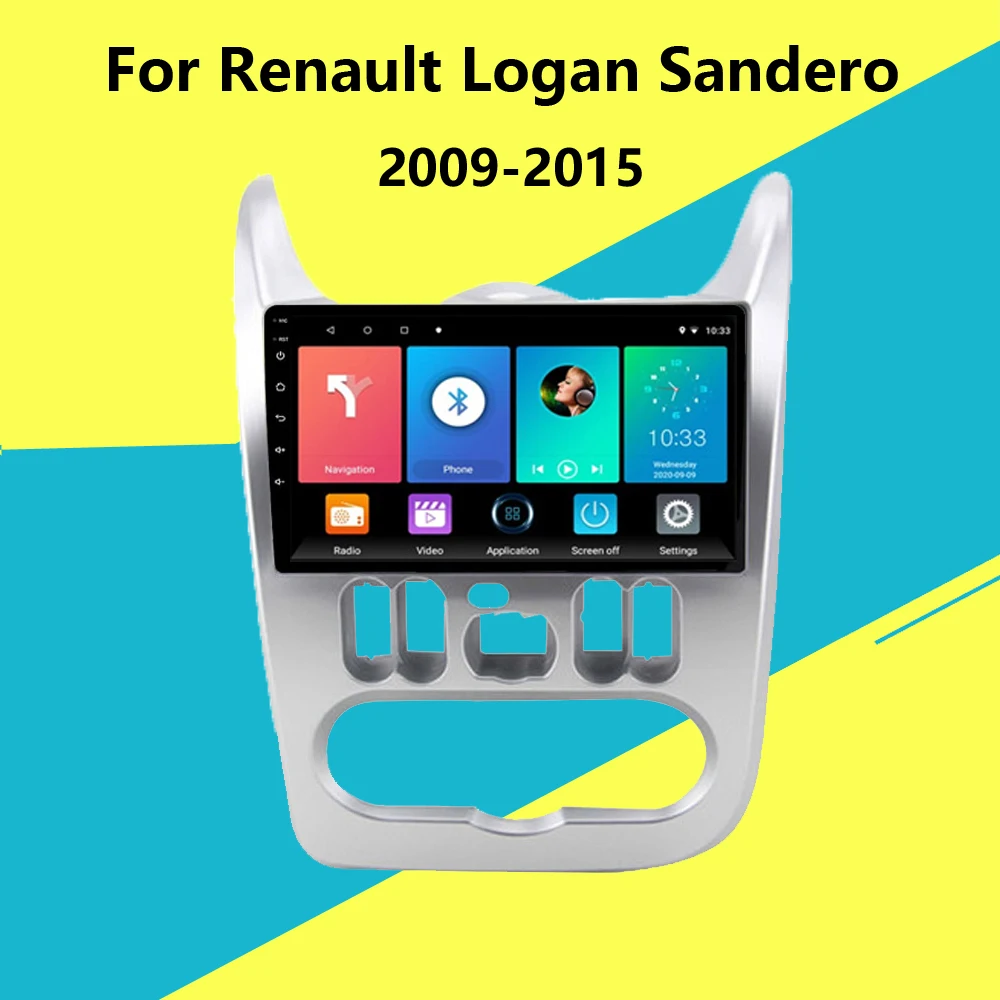 Для Renault Logan Sandero 2009 2015 для Lada Largus Lergus 2012 2020 Dacia Duster 2010 2017 Android автомобильный