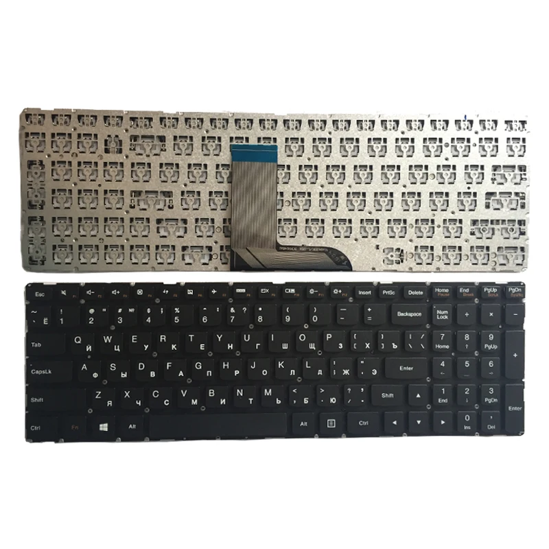 Новая русская клавиатура для Lenovo IdeaPad 700 15ISK 15 RU Клавиатура ноутбука без черной