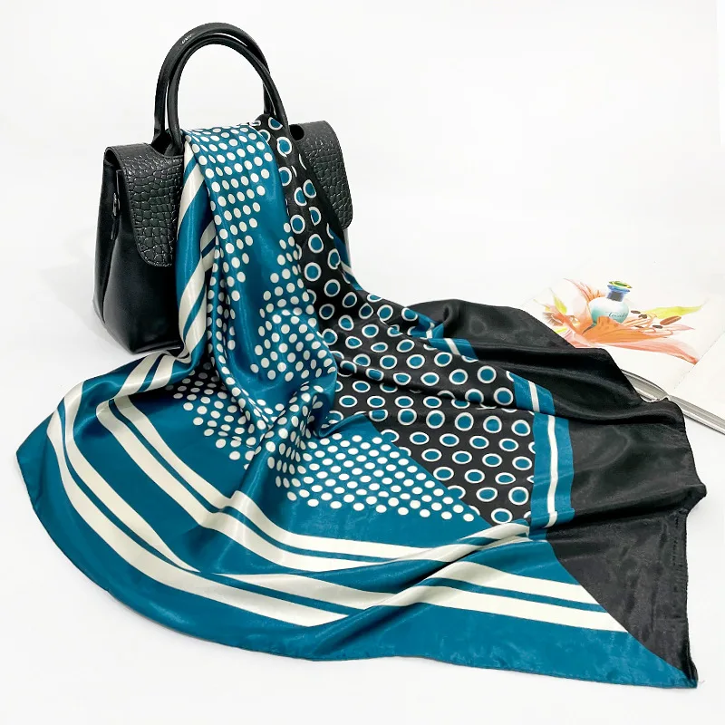 

2022 Новый брендовый дизайнерский шелковый шарф, женский платок, бандана, длинные шали, Пашмина, зимние шарфы на шею, женский роскошный хиджаб